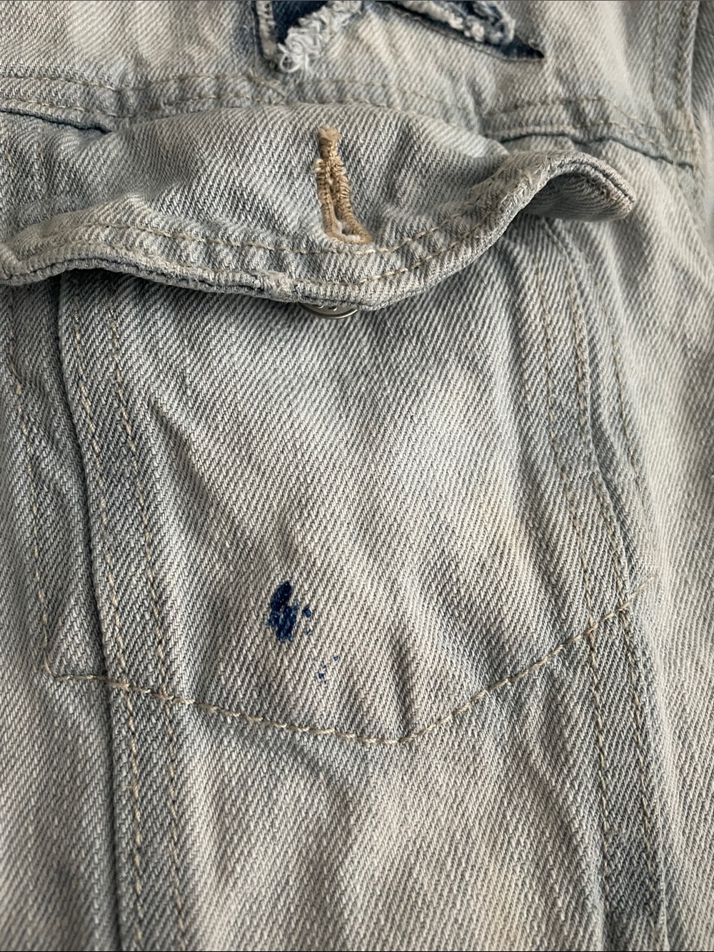 Epic Threads Light Blue Denim Jacket - Picture 3 of 5